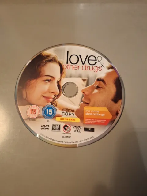Love And Other Drugs (DVD, 2011). DISC ONLY. NO CASE. FREE POST.