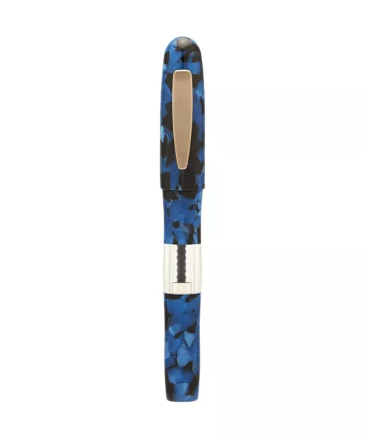 Yookers 111 GAIA Fiber Pen Blue/Black 1.0mm Fiber Tip Y1110110