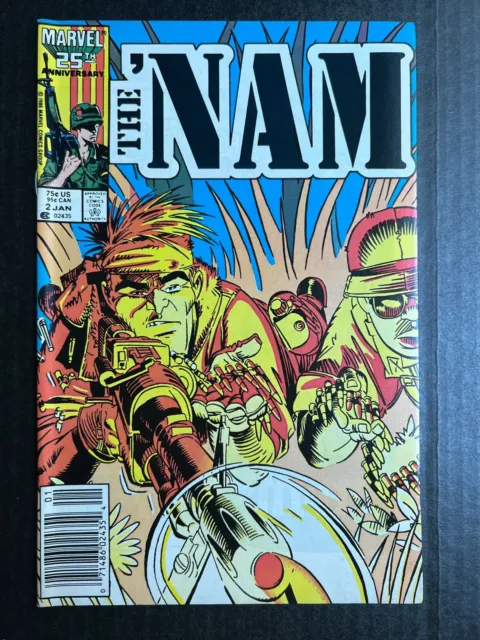 THE NAM #2 January 1987 Marvel Comics Vietnam War