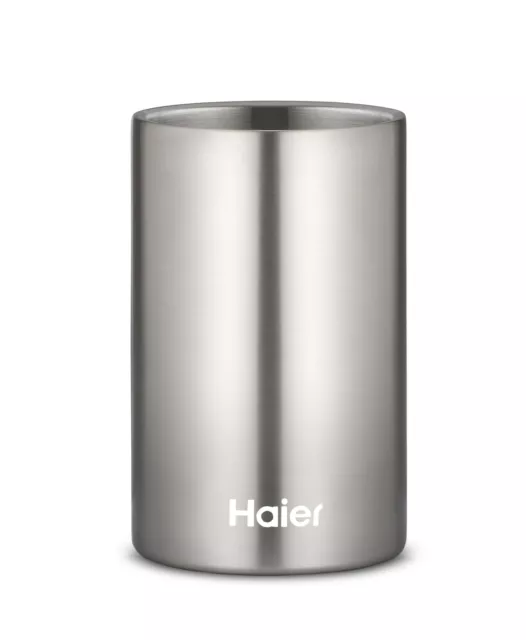 Haier HAWTB01 Secchiello Termico da Tavolo per Vino, Design a Doppia Parete, Acc