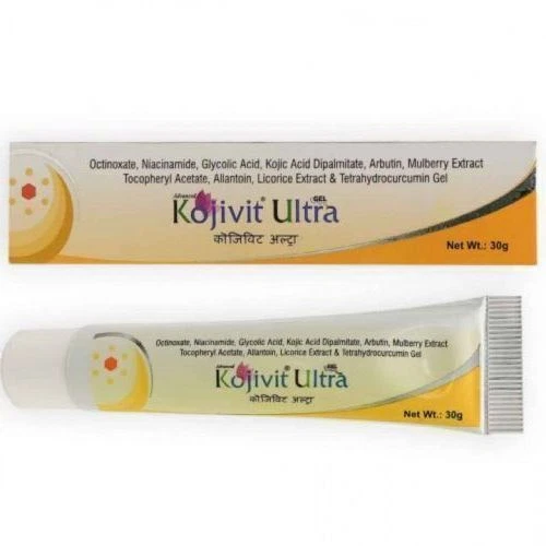 Kojivit ultra gel disminución de la hiperpigmentación, quemaduras solares y oscurecimiento de la piel 30 g
