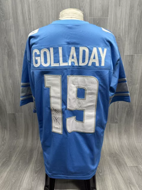 Kenny Golladay NFL Detroit Lions American Football Custom Signed Jersey JSA