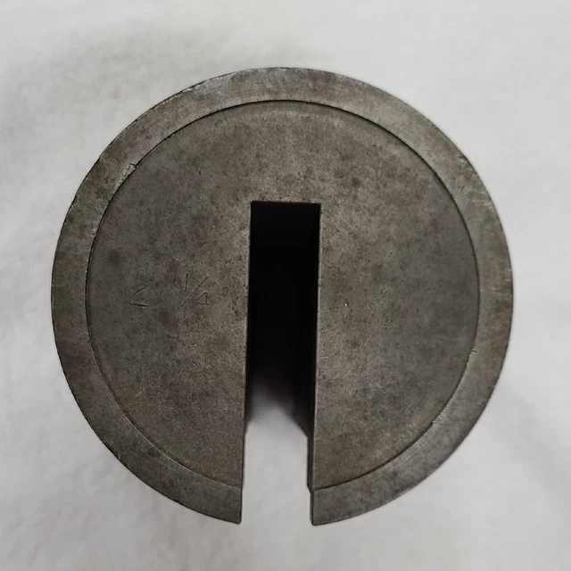 2 1/4" Broach Bushing With Collar, Slot Width 1/2"