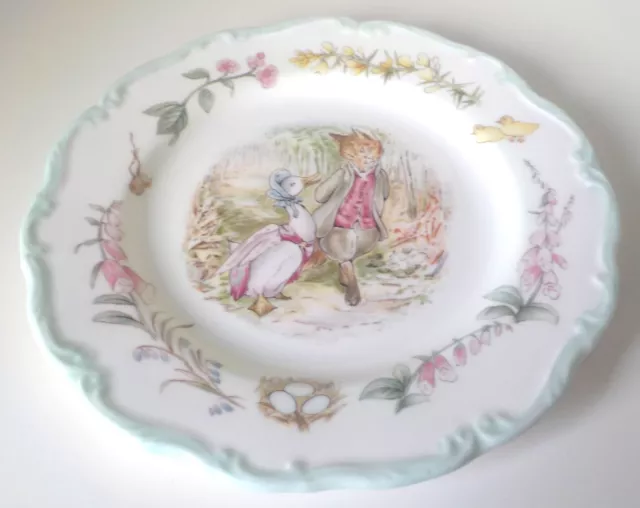 Royal Albert  Beatrix Potter Jemima Puddleduck plate 20cm boxed