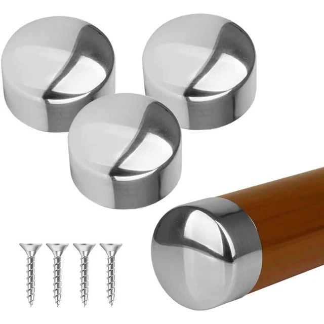 Tapa Final 45mm Diámetro Cubierta para Hogar Agua De PVC Nuevo Durable