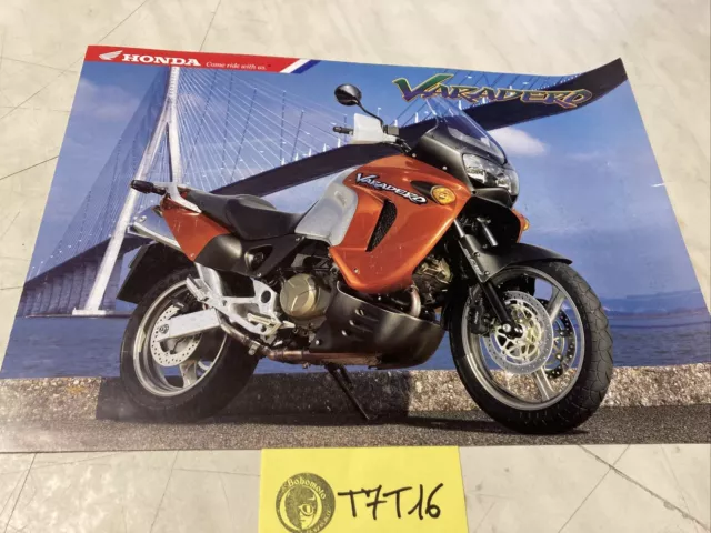 Honda XL1000V Varadero Type F XLV 1000 Booklet - Sale Catalogue Leaflet