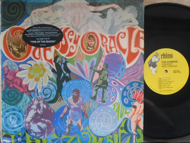 Zombies US Reissue LP Odessey & Oracle EX ’87 Rhino RNLP70186 Psyche Baroque Pop