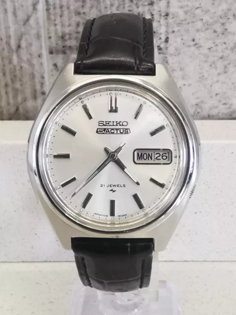 Seiko Actus 7019 8010 JDM Vintage Automatic New Crystal October 1976 SERVICED