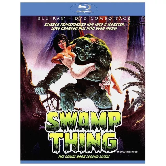 Swamp Thing Blu-ray DVD 2013 2-Disc Set Scream Factory Horror RARE OOP Like New