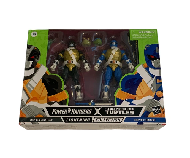 Power Rangers X TMNT Lightning Collection Morphed Donatello Morphed Leonardo