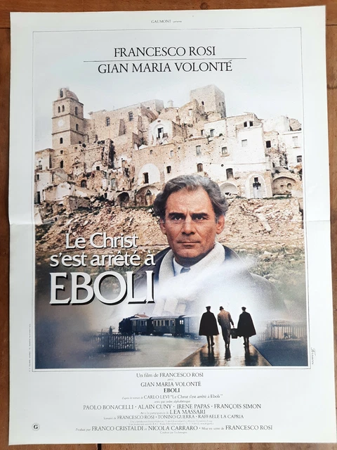 Affiche LE CHRIST S'EST ARRETE A EBOLI Francesco ROSI Gian Maria VOLONTE40x60cm
