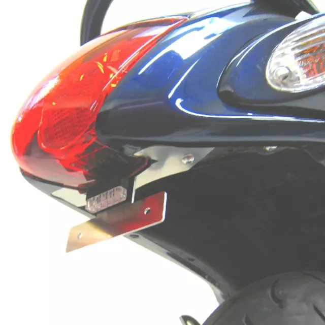 Soporte Placa Matrícula Suzuki Hayabusa Gsx-R 1300 Desde Año 2008 A 2018