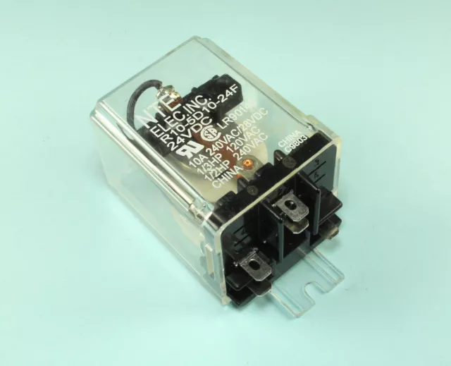 NTE   24VDC SPDT Relay, 10AMPS at 240VAC