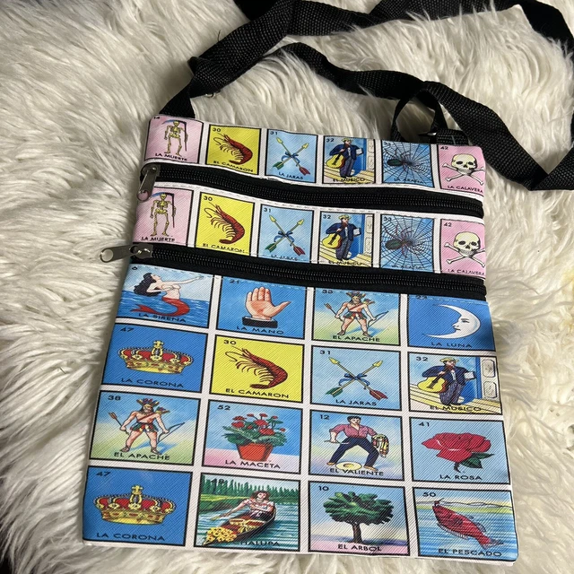 Lotería Mexican Crossbody Bag / Bingo Bag