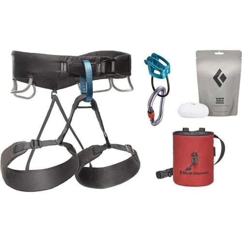 Black Diamond Momentum men's harness package - medium - anthracite - M