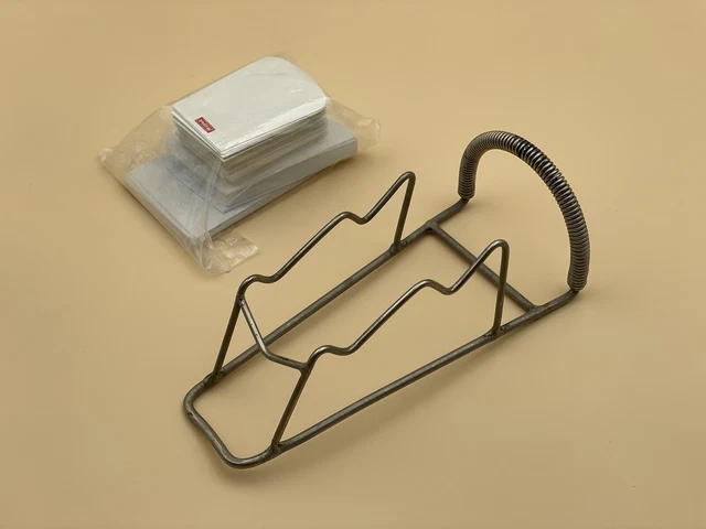 Spatelschlitten Spatel Rezeptur Labor Metall Apotheke & Konvolut Kartenblätter