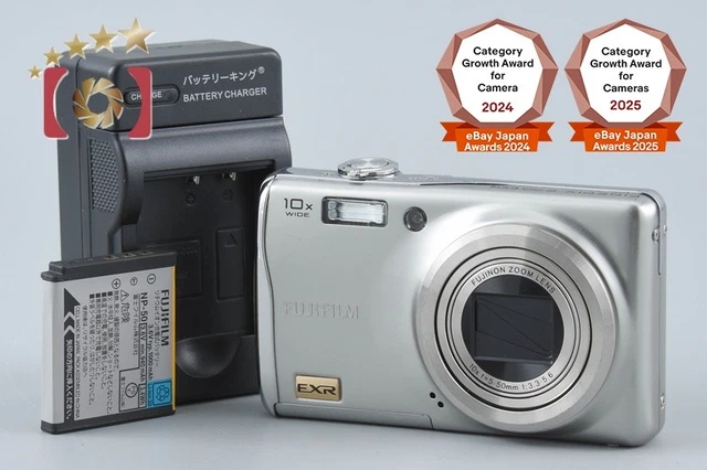 FUJIFILM FINEPIX F70EXR Silver Compact Digital Camera 10MP 10x