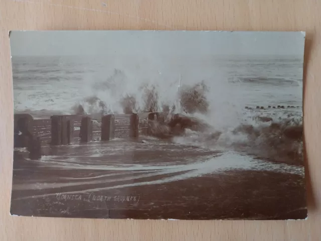 North Groynes, Hornsea. RP Postkarte. H68