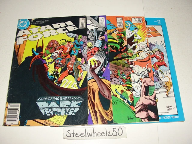 Atari Force 5 Comic Lot DC 1984 #5 7 8 17 Special #1 Gerry Conway Russ Andru HTF