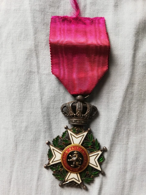 BELGIEN, LEOPOLDSORDEN, RITTERKREUZORDEN EUR 49,00 PicClick DE