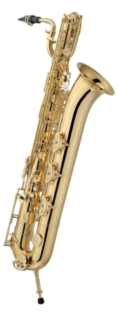 Jupiter JBS1000 Eb Bariton-Saxophon Saxofon Messing Goldlack Barisax Koffer Band
