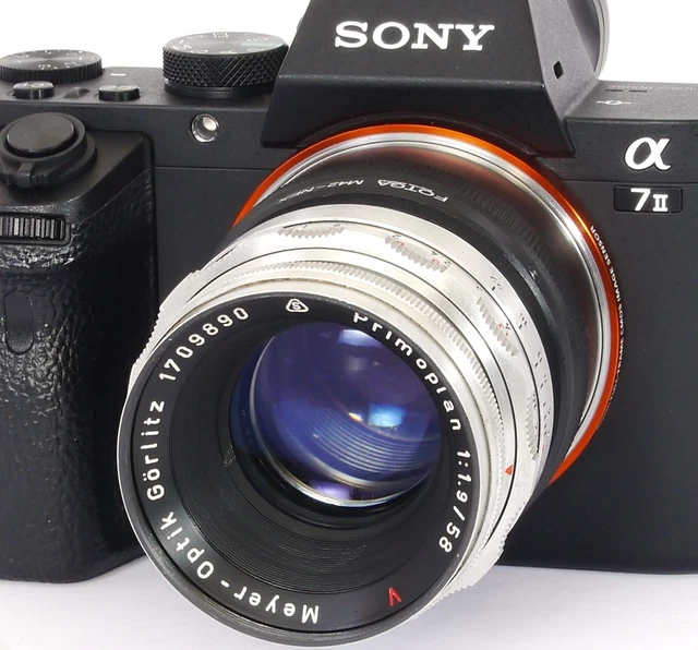 14-BLADES MEYER-OPTIK GORLITZ PRIMOPLAN 58mm F1.9 M42 Screw