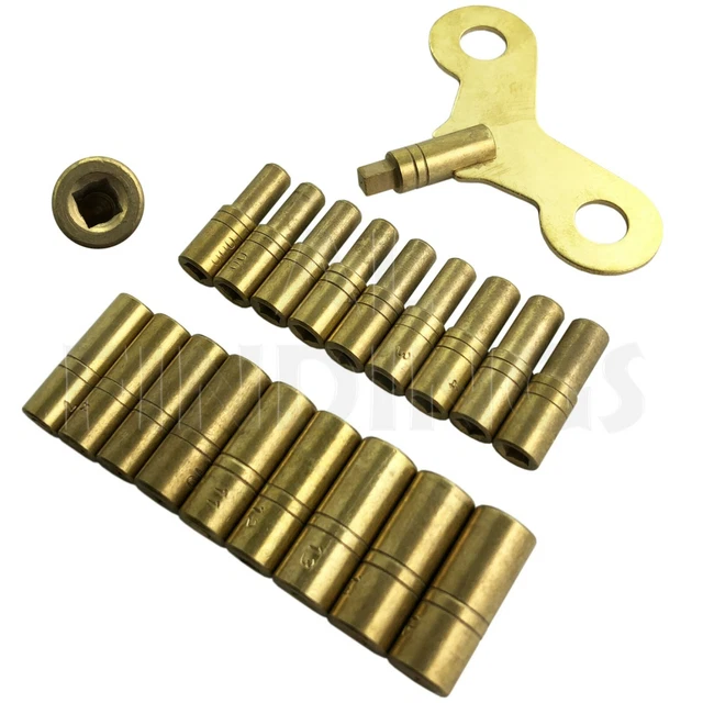 CLOCK KEY KIT Set Size 000 -15 Mantle Longcase Grandfather ALL SIZES £ ...