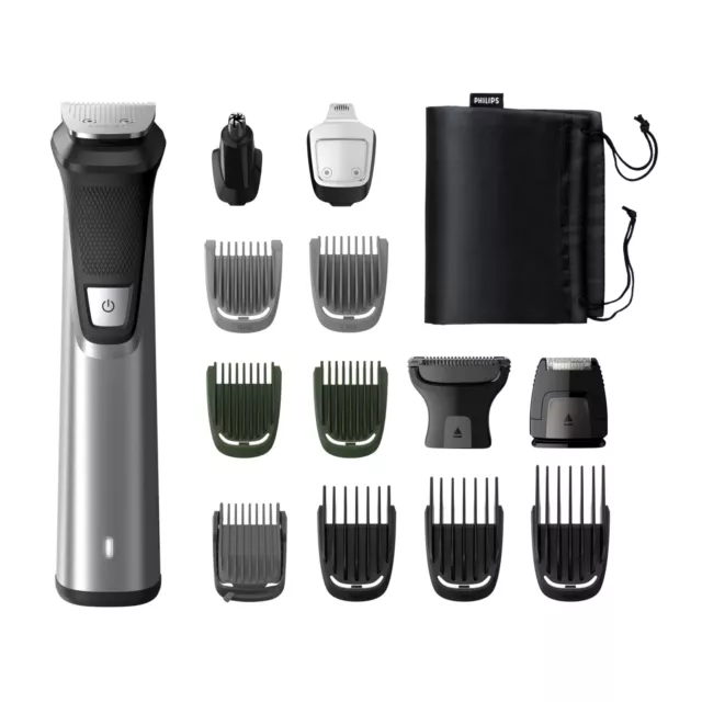 Philips MG7745/15 Multigroom Series 7000, 14 Aufstze fr Gesicht, Haare und Krper