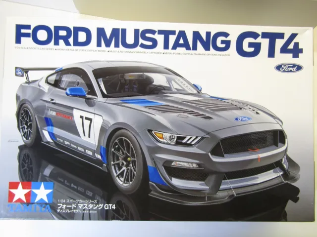 Tamiya 1:24 Scale Ford Mustang GT4 Model Kit # 24354*4000