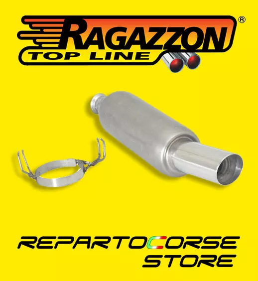 Ragazzon Terminale Scarico Rotondo Peugeot 106 1.6 Rally 8V 88C 96>00 18.0004.60