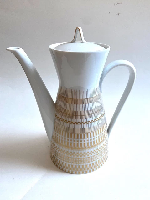 Rosenthal Studio Line Form 2000 Raymond Loewy Coffee Pot Lid Mid Century Modern