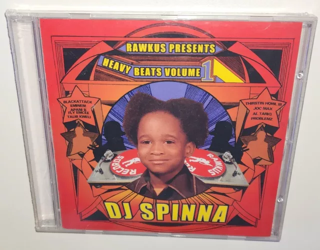 Rawkus Presents Dj Spinna Heavy Beats Vol 1 (1999) New Sealed Rare Cd Eminem