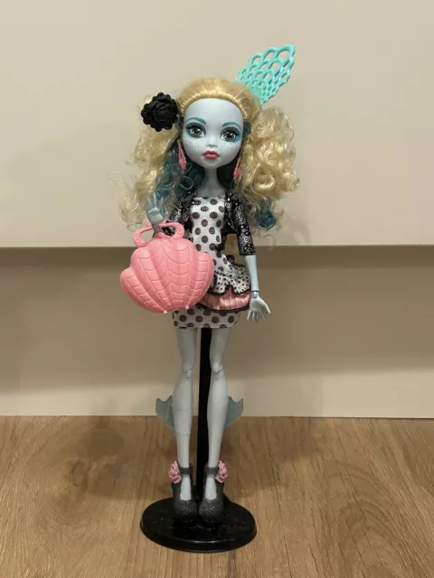 Monster High Rare Lagoona Blue Monster Exchange Doll With Bag