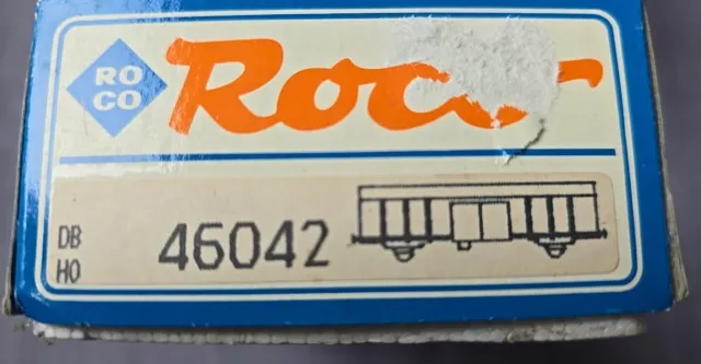 Roco Spur H0 46042 gedeckter Güterwagen der DB in OVP 3