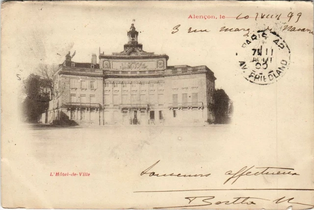 CPA ALENCON - L'Hotel de Ville (138312)