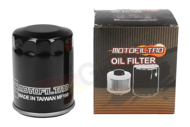 Filtro olio moto moto moto moto filtro mf198 hf198