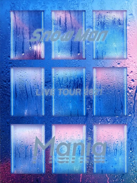 SNOW MAN LIVE TOUR 2021 Mania Blu-ray Japan 2-disc Used, Live