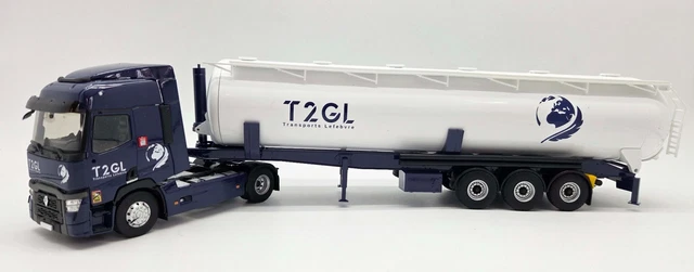 Camion Semi-remorque Renault Norbert Dentressangle Eligor LBS Made In France Echelle 143eme Imgx1200 7592