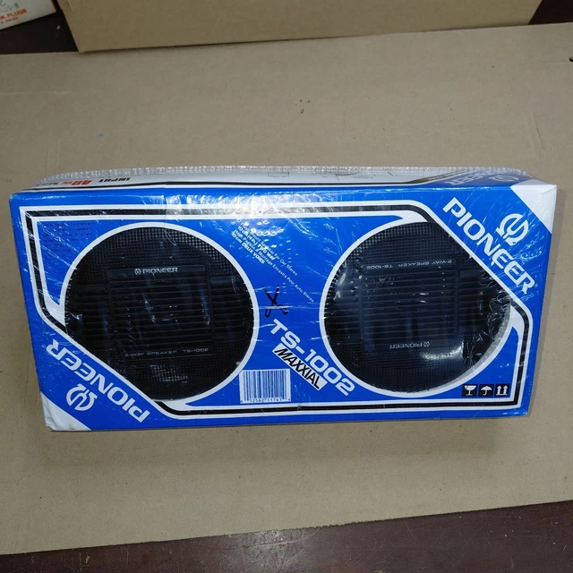 Enceintes Auto Vintage PIONEER TS-121 – Pour Pièces Ou Réparation
