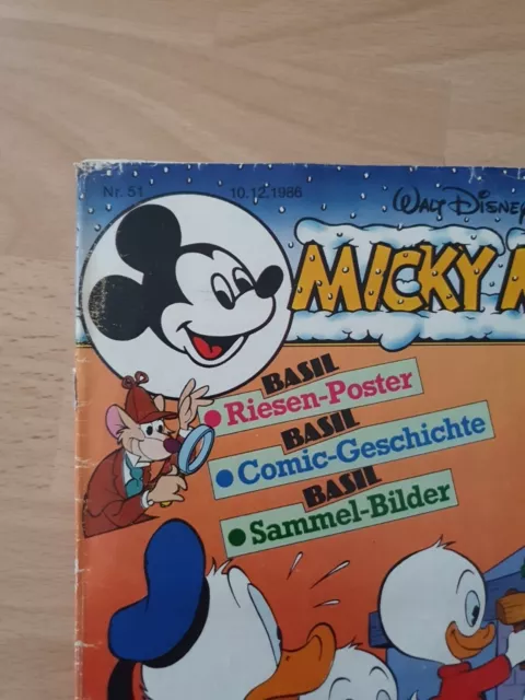Walt Disneys Micky Maus Heft Nr. 51 vom 10.12.1986 3