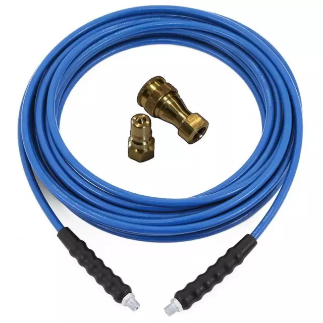 Truckmount or Portable Carpet Cleaning Solution Hose - 1/4" - 25ft