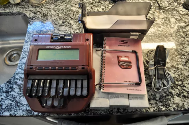 Stentura 8000 Court Reporting Stenograph Machine