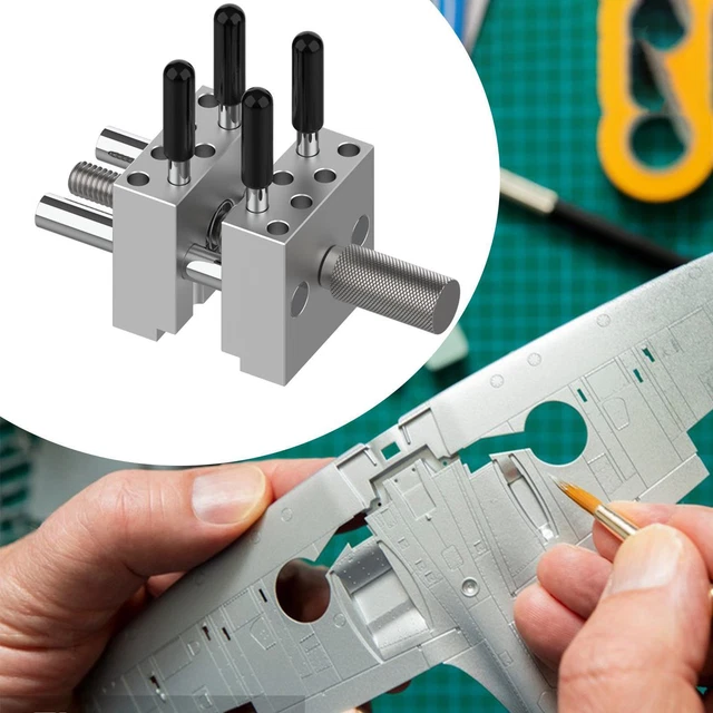 Morsa Da Banco Mini In Lega Di Alluminio – Apertura Max 55mm, Universale Per Modellismo, Hobby, Incisione, Gioielli - 2