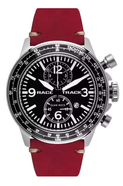 Glam Rock GR-104-22 Mens Racetrack Action Watch