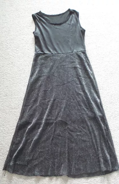 Glamourous vintage retro nightie layered negligee with sparkle skirt sz 10 - 12