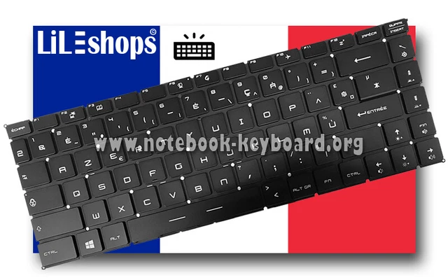 CLAVIER FRANÇAIS ORIGINAL Pour MSI Creator 15 A10SD A10SDT A10SE A10SET A10SEV EUR 69,99 - FR CLAVIER FRANÇAIS ORIGINAL Pour MSI Creator 15 A10SD A10SDT A10SE A10SET A10SEV EUR 69,99 - FR