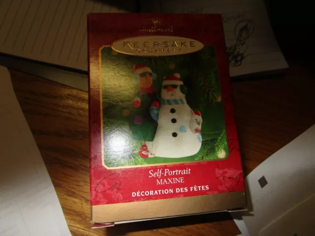 2000 Hallmark Keepsake Ornament-Maxine-Nib!!!!!!