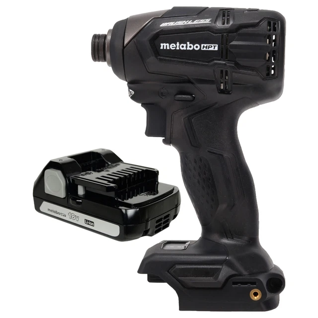 Metabo HPT WH18DBFL2 18V Brushless Impact Driver & BSL1815 18V 1.5Ah Battery