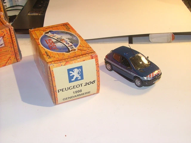 Peugeot 206 Norev 1 43 À VENDRE! - PicClick FR