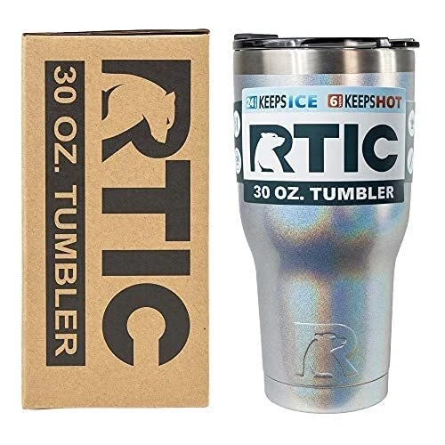 RTIC 30 oz Insulated Tumbler Stainless Steel Coffee Travel Mug with Lid, Spil... 2